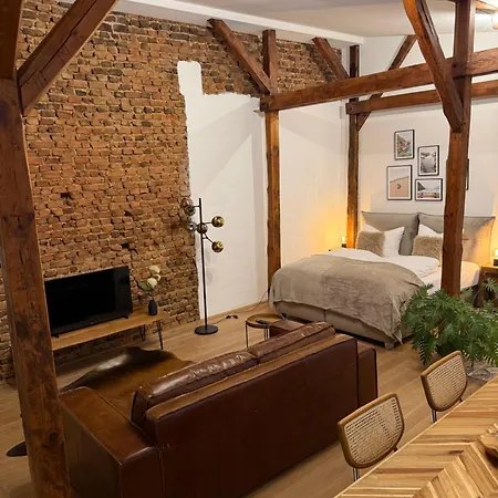 Apartment Loft In Der Innenstadt Von Fulda, 60qm, Privater Eingang